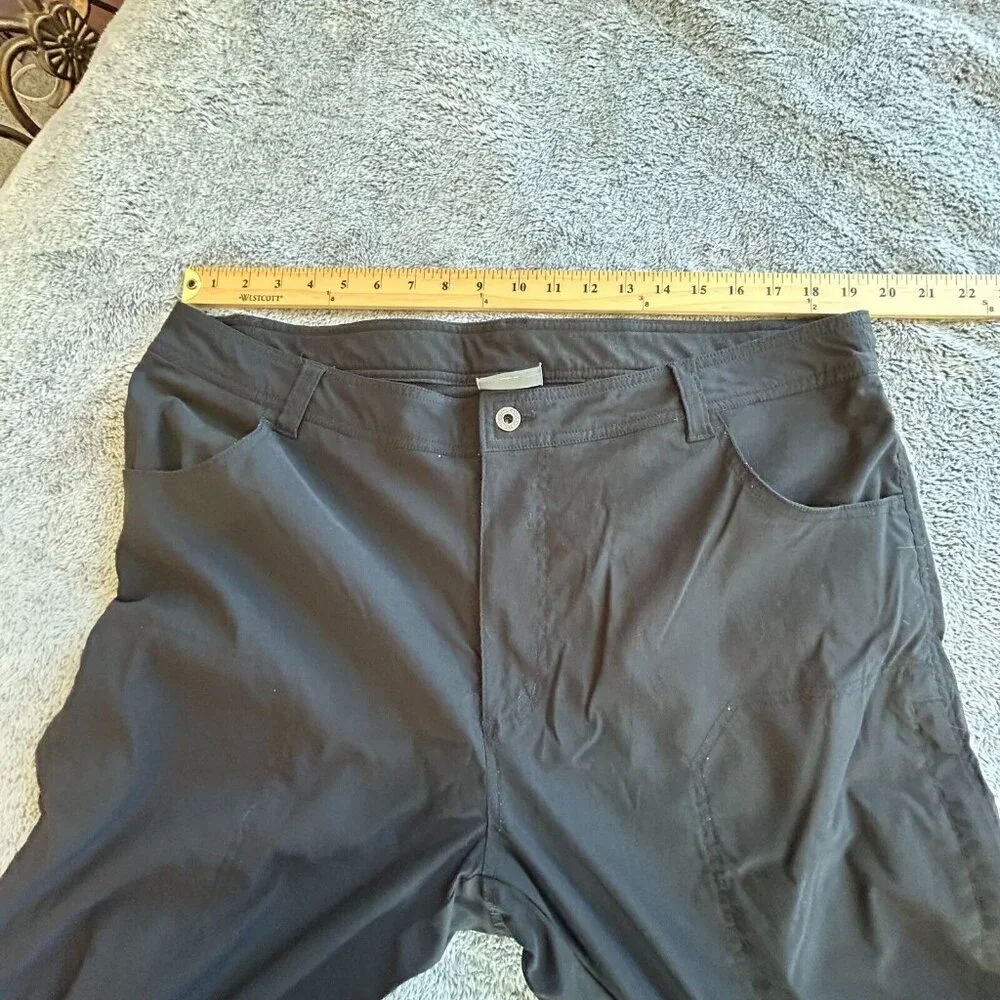 Eddie Bauer Mens Pants Size‎ 40x30 Black Fleece Lined Gorecore Outdoors 17014x